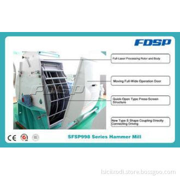 Hammer Mill Machine Maize Corn Grains Grinding Process Mach